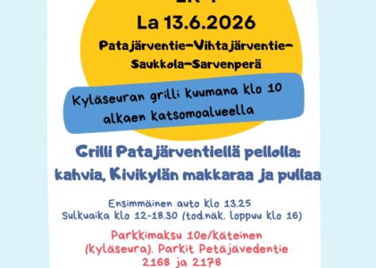 Grilli kuumana Jyväskylän SM-rallissa 13.6.2026